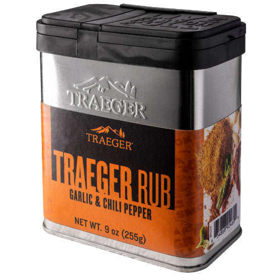 Traeger Garlic and Chili Pepper Seasoning Rub 9 oz