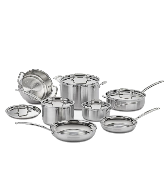 Cuisinart Mcp193-18n MultiClad Pro Stainless Steel 3-Quart Saucepan with Cover