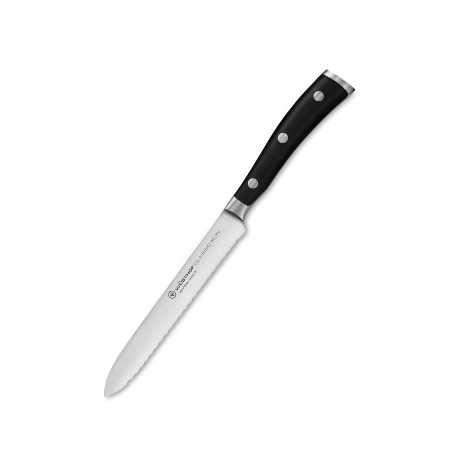 Classic Ikon 5" Serrated Utility Knife Kitchen Store at Allen & Petersen