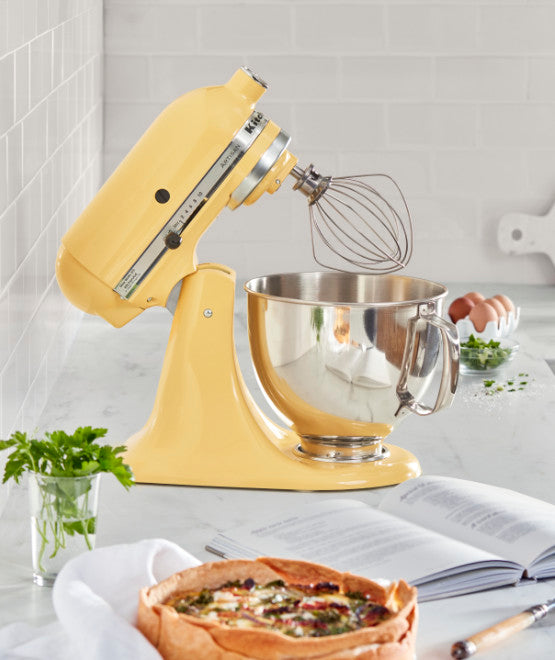 Majestic yellow kitchenaid mixer discount