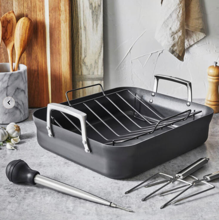 Powder Hard Pan --Hard Anodized Roaster Pan – Kitchen Store at Allen & Petersen
